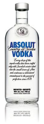 Absolut Vodka 750ml
