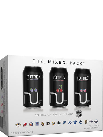 Nutrl7 Black Soda 12pk Mixer
