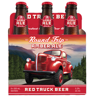 Red Truck Mixer 12 Pack Cans
