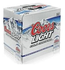 Coors Light 24 Cans