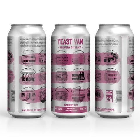 Yeast Van - Raspberry Rose Col